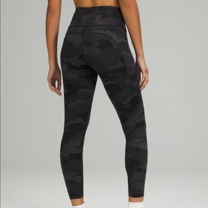 Lululemon Fast & Free High Rise Tight 25” Camo